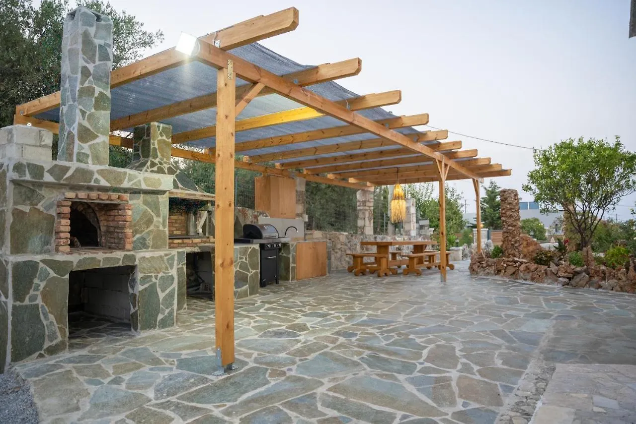 Villa Nontas Ntina With Private Pool & Playground Rethymno  Greece